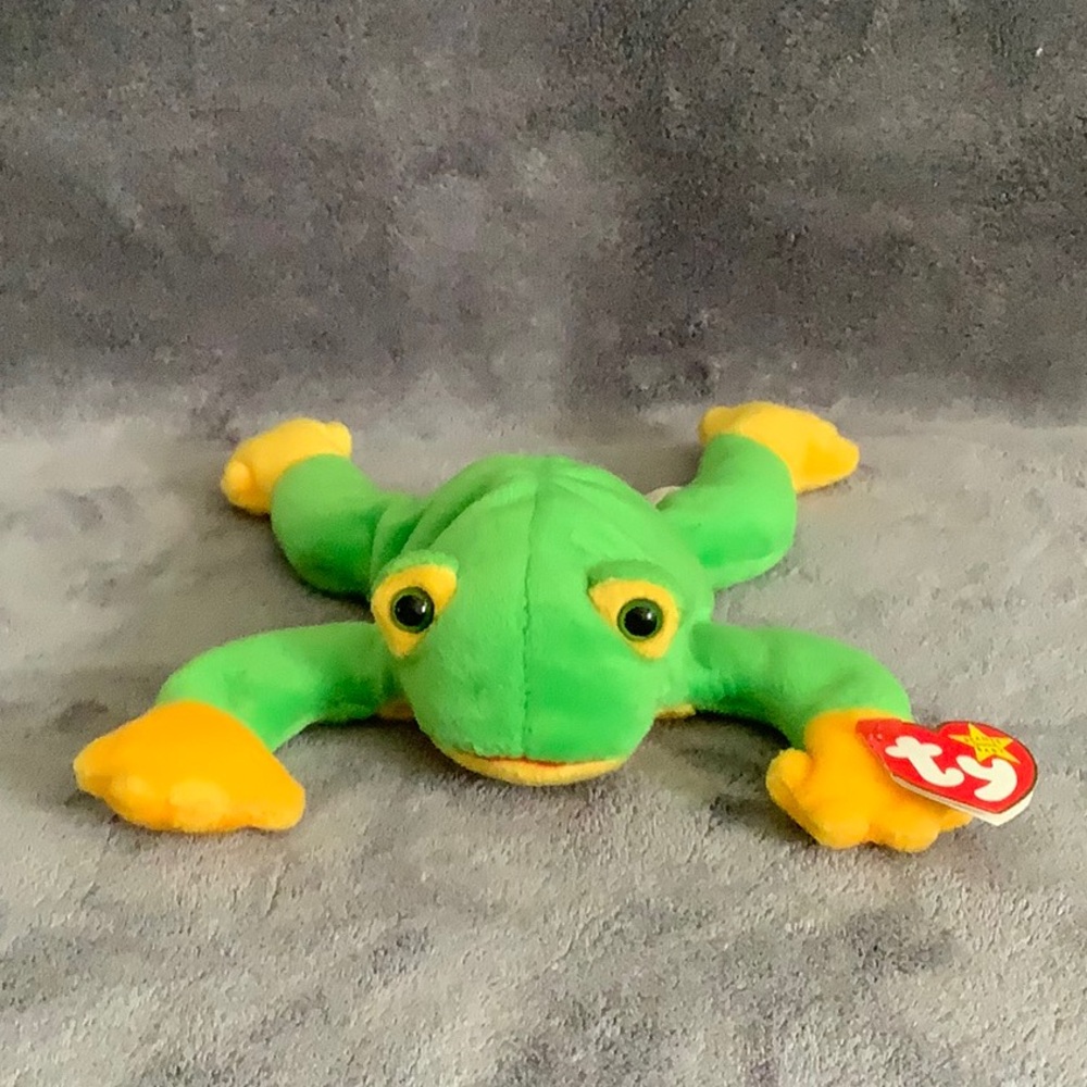 Vintage Beanie Babies: Frog Smoochy